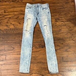 American Eagle Next Level Airflex Stacked Skinny Jeans. Men’s size 34x34
